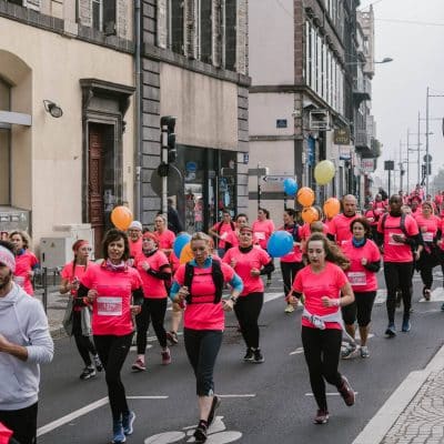 Clermont en rose, des femmes & des hommes qui courent pour la bonne cause